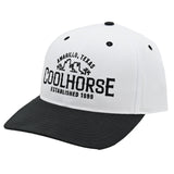 Coolhorse 212 White/Black Cap with Desert Coolhorse Design