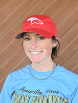 Coolhorse Active Cap Red with Coolhorse Logo