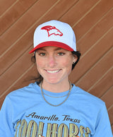 Coolhorse 112 Red/White Cap with Coolhorse Logo