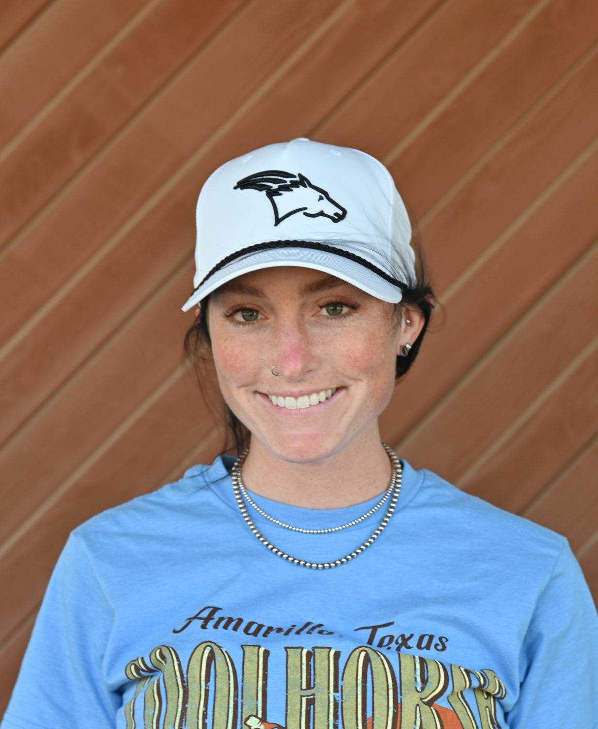 Coolhorse Rope Cap White with Coolhorse Logo