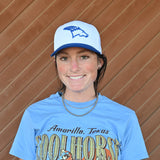 Coolhorse 112 Royal Blue/White Cap with Coolhorse Logo
