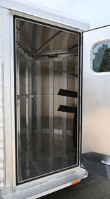 SOLD!  2025 Platinum Coach 2 Horse Bumper Pull Stock Combo Trailer