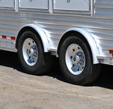 2020 4 Star 4 Horse Trailer 15' Living Quarter Slide Out