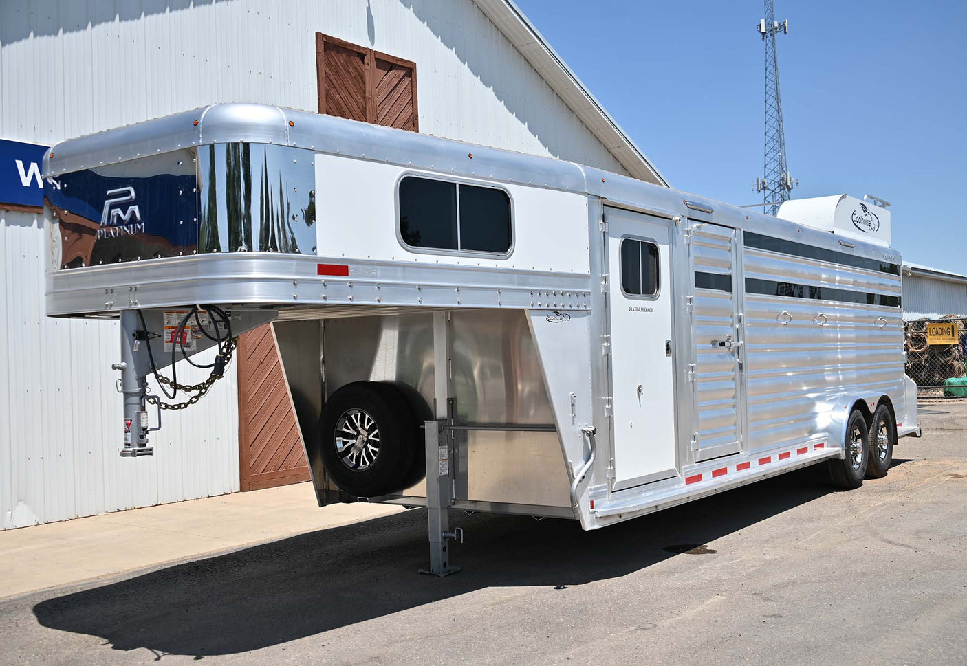 2025 Platinum 24' C Sport Stock Combo Horse Trailer