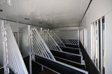 2009 Bloomer 6 Horse 14.5" Living Quarter Horse Trailer with Slide Out