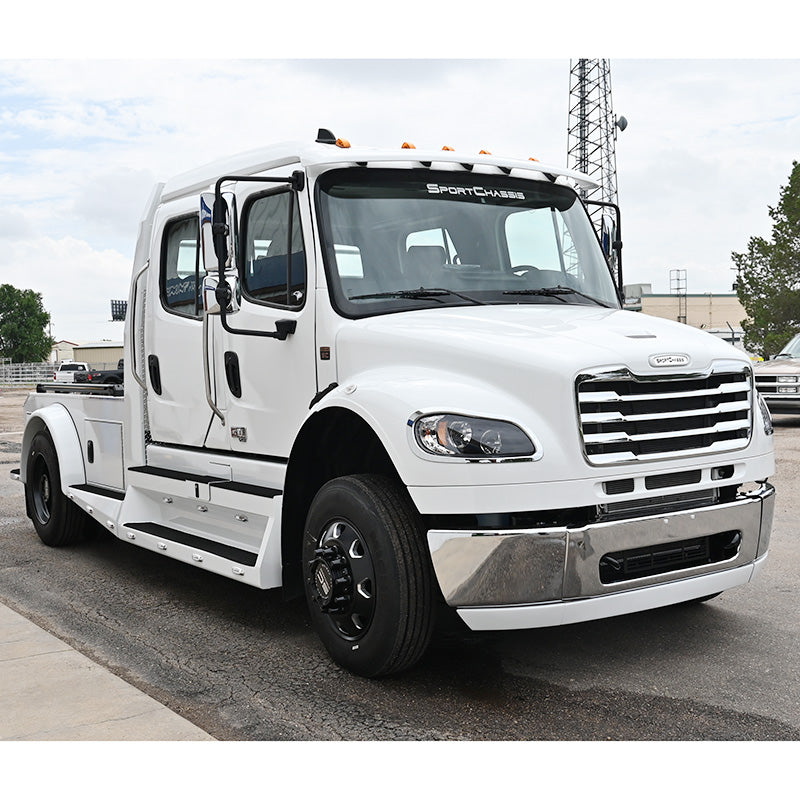 SOLD! 2026 Freightliner M2+ 106 Sportchassis LH5 Luxury Crew Cab Hauler