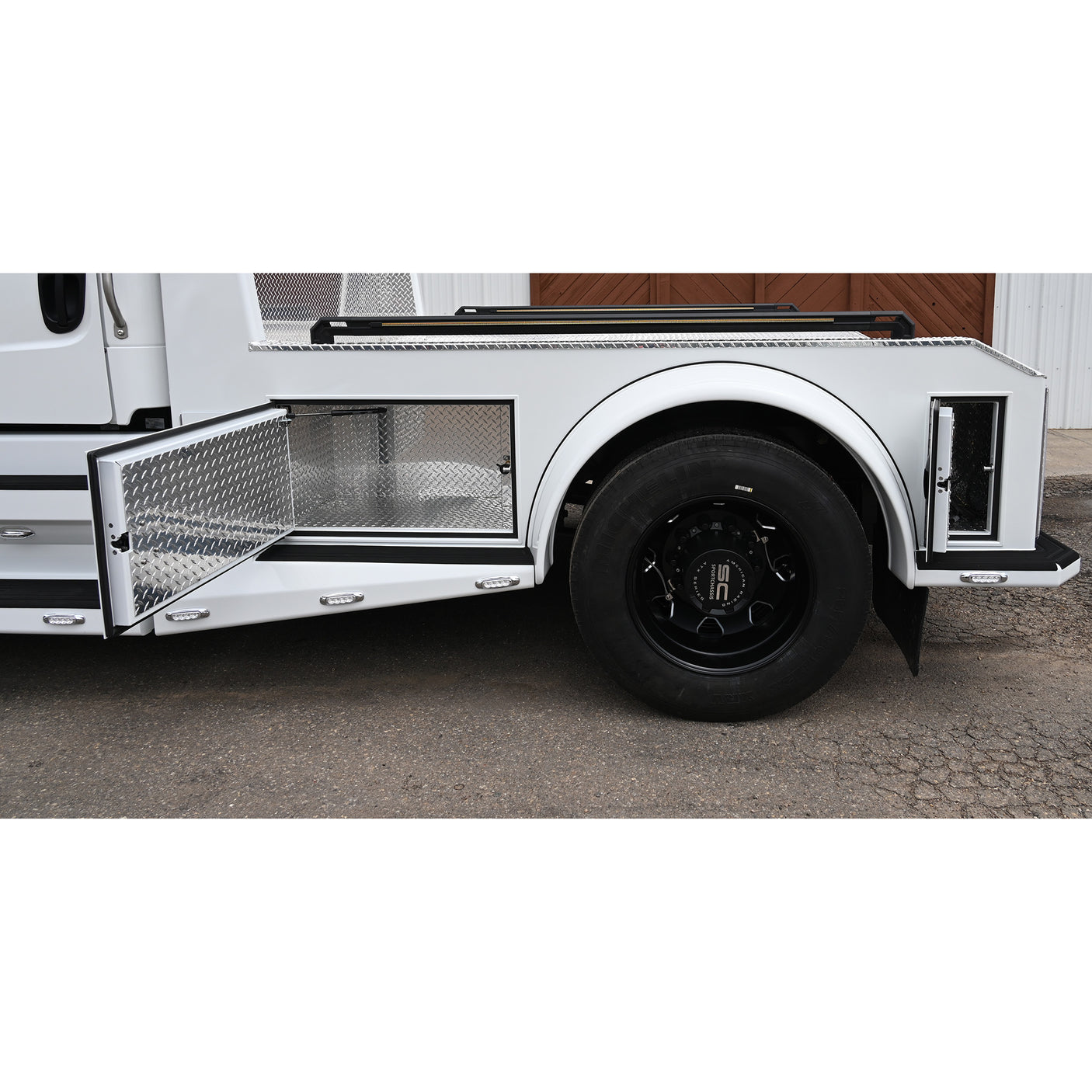 SOLD! 2026 Freightliner M2+ 106 Sportchassis LH5 Luxury Crew Cab Hauler
