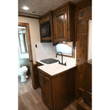 2025 4 Star 4 Horse with 15' Living Quarter, Slide Out, Side Load, Integrated Pod (Pre Owned)