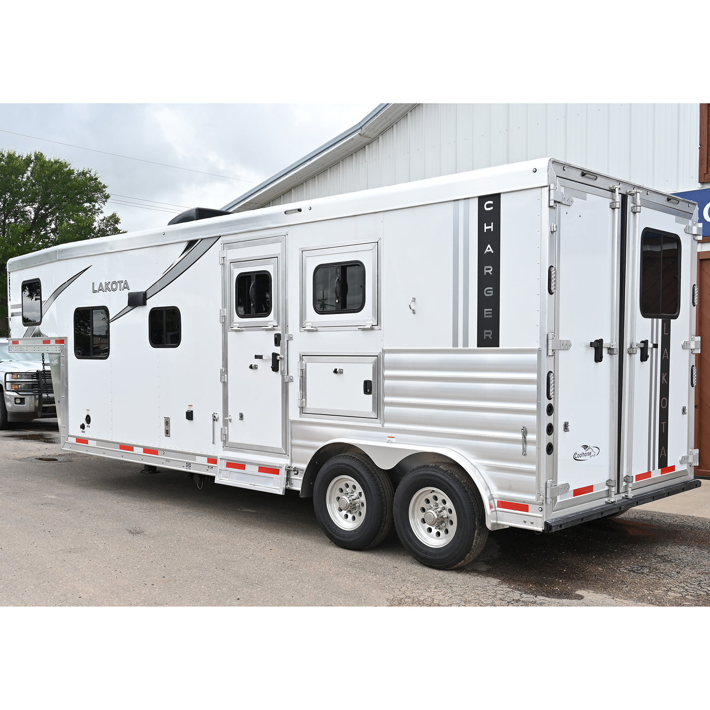 2026 Lakota Charger 2 Horse Trailer 8' Wide with 9' Living Quarter