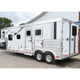 2026 Lakota Charger 2 Horse Trailer 8' Wide with 9' Living Quarter