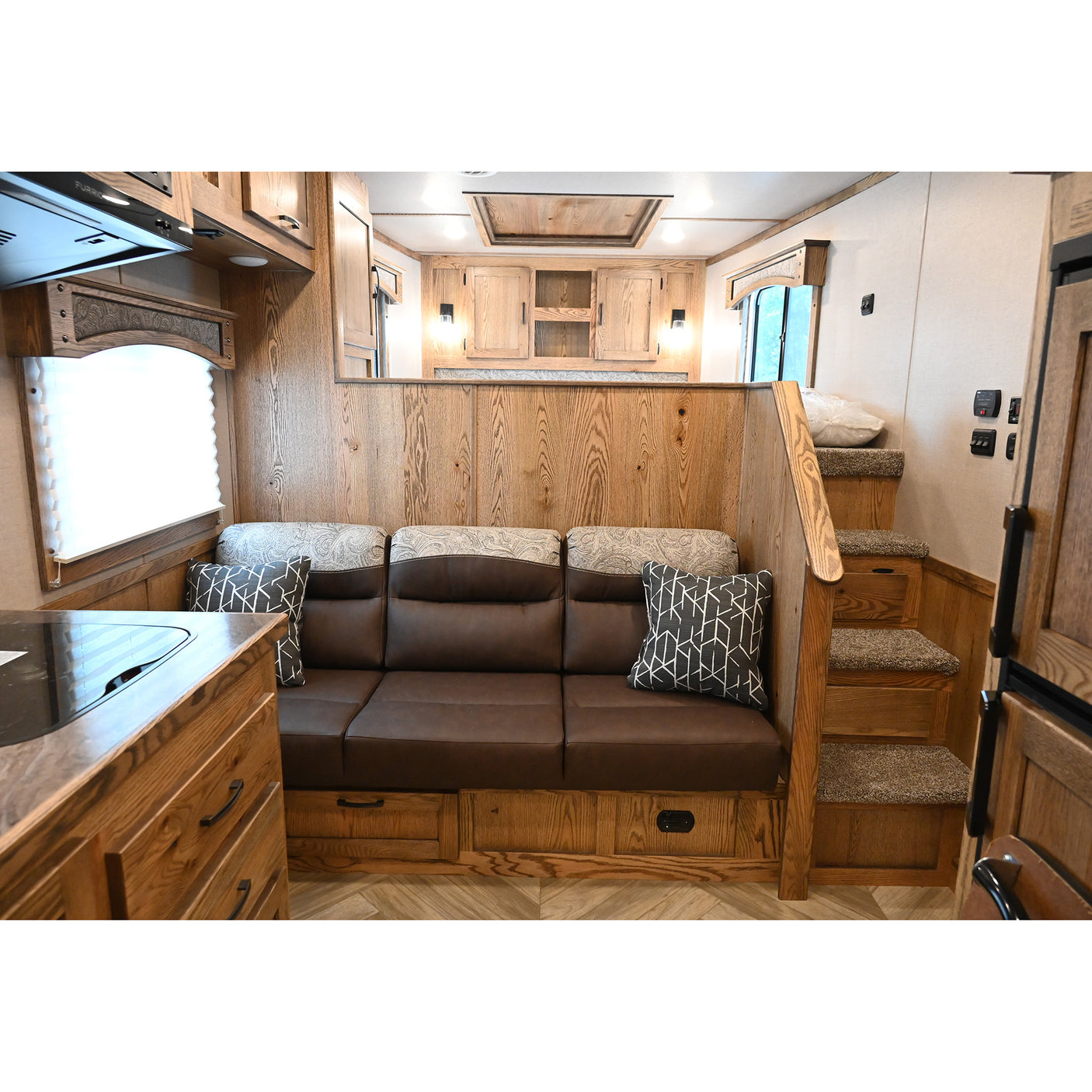2026 Lakota Charger 2 Horse Trailer 8' Wide with 9' Living Quarter