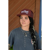 Red Dirt Hat Co. Over the Top Maroon Mesh Cap