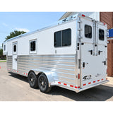 2026 4 Star 2+1 Straight Load 24' Gooseneck Trailer w/ Quiet Ride