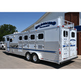 2002 Bloomer 4 Horse 12' Living Quarter Trailer