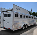 2025 Platinum 7 Horse, Trainers Tack, Rear Load, 10K axles