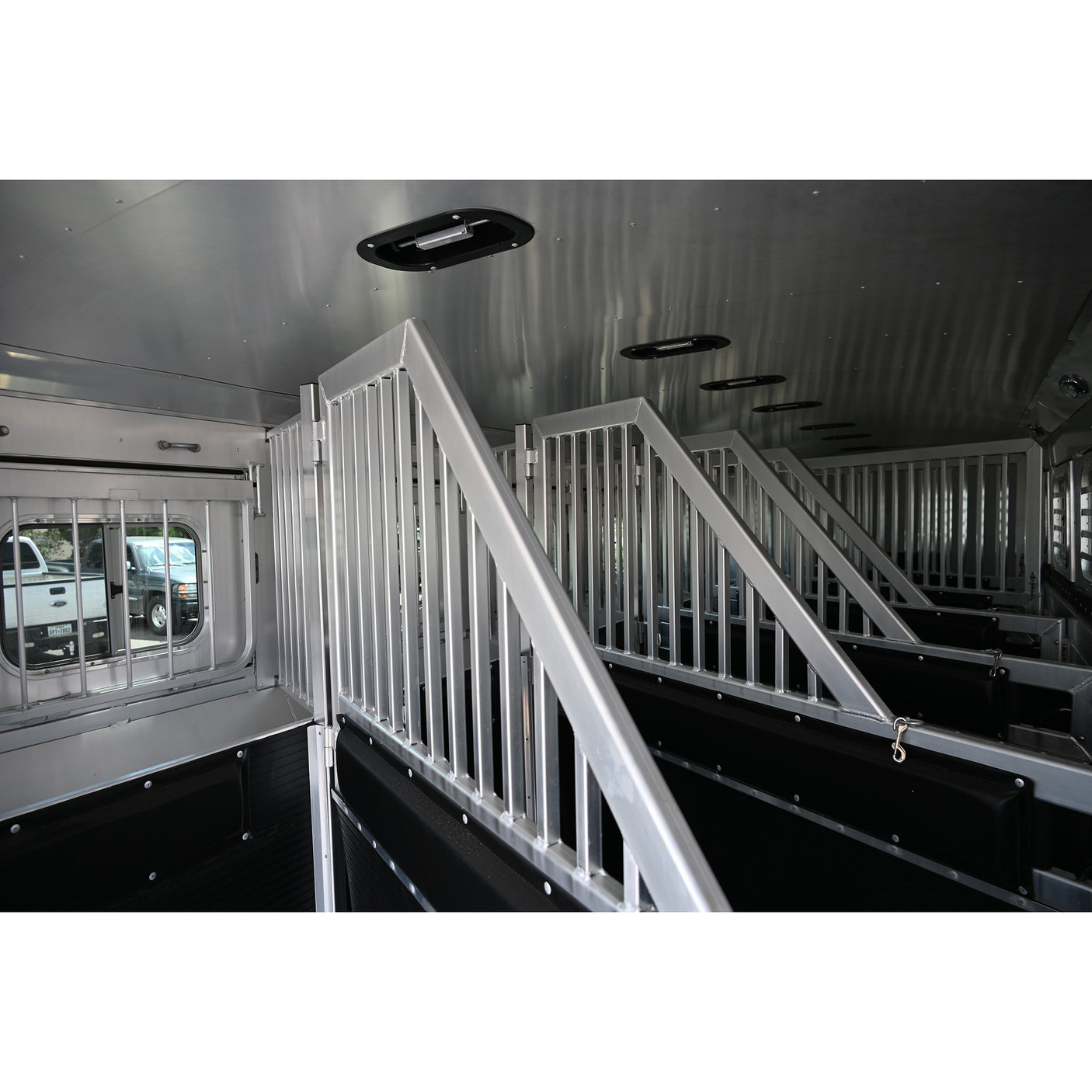 2025 Platinum 7 Horse, Trainers Tack, Rear Load, 10K axles