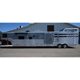 2022 SMC Stock Combo 15' Living Quarter Trailer with Diesel Onan Generator