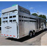 2022 SMC Stock Combo 15' Living Quarter Trailer with Diesel Onan Generator