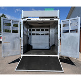 2022 SMC Stock Combo 15' Living Quarter Trailer with Diesel Onan Generator