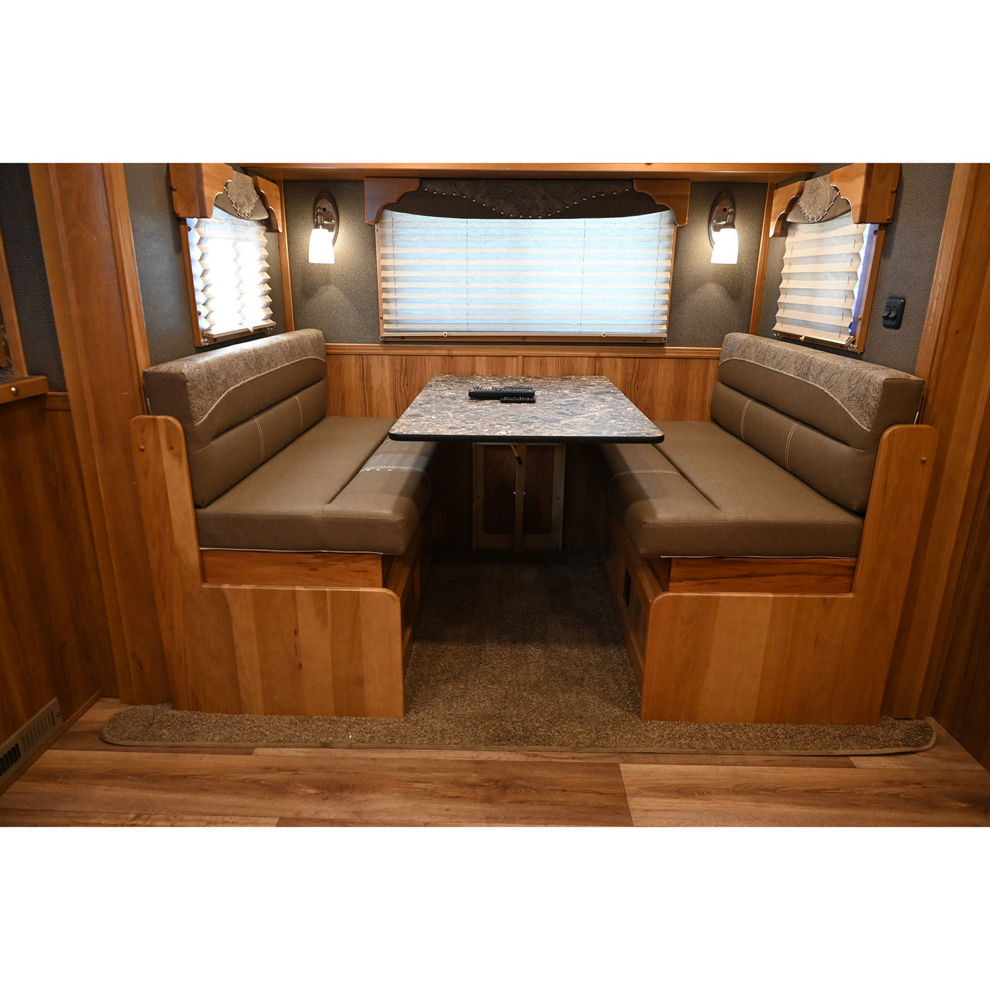 2022 SMC Stock Combo 15' Living Quarter Trailer with Diesel Onan Generator