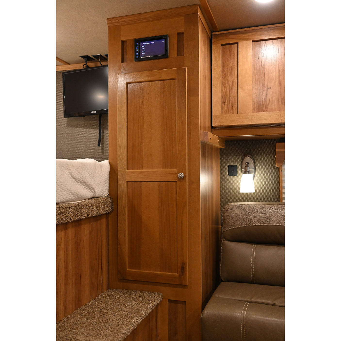 2022 SMC Stock Combo 15' Living Quarter Trailer with Diesel Onan Generator