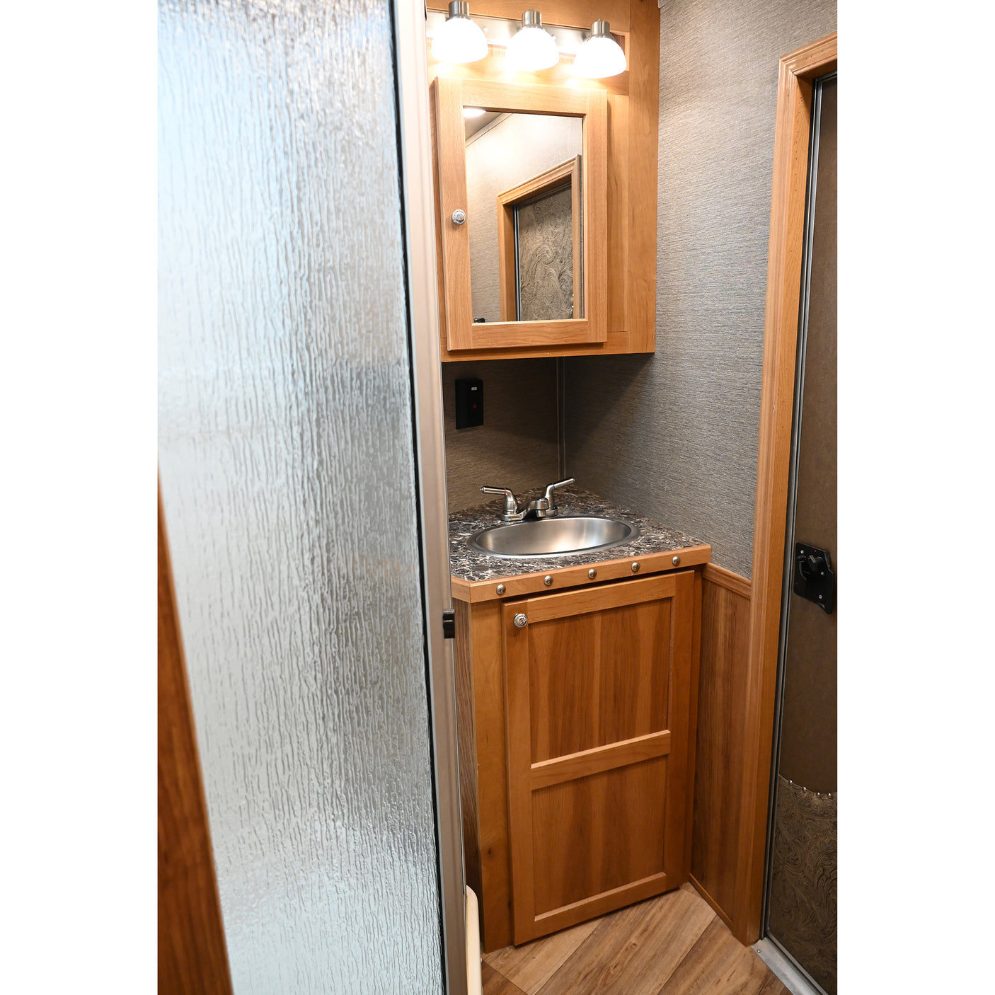 2022 SMC Stock Combo 15' Living Quarter Trailer with Diesel Onan Generator