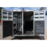 1997 Sundowner 3 Horse Weekend Pack 6' LQ Horse Trailer