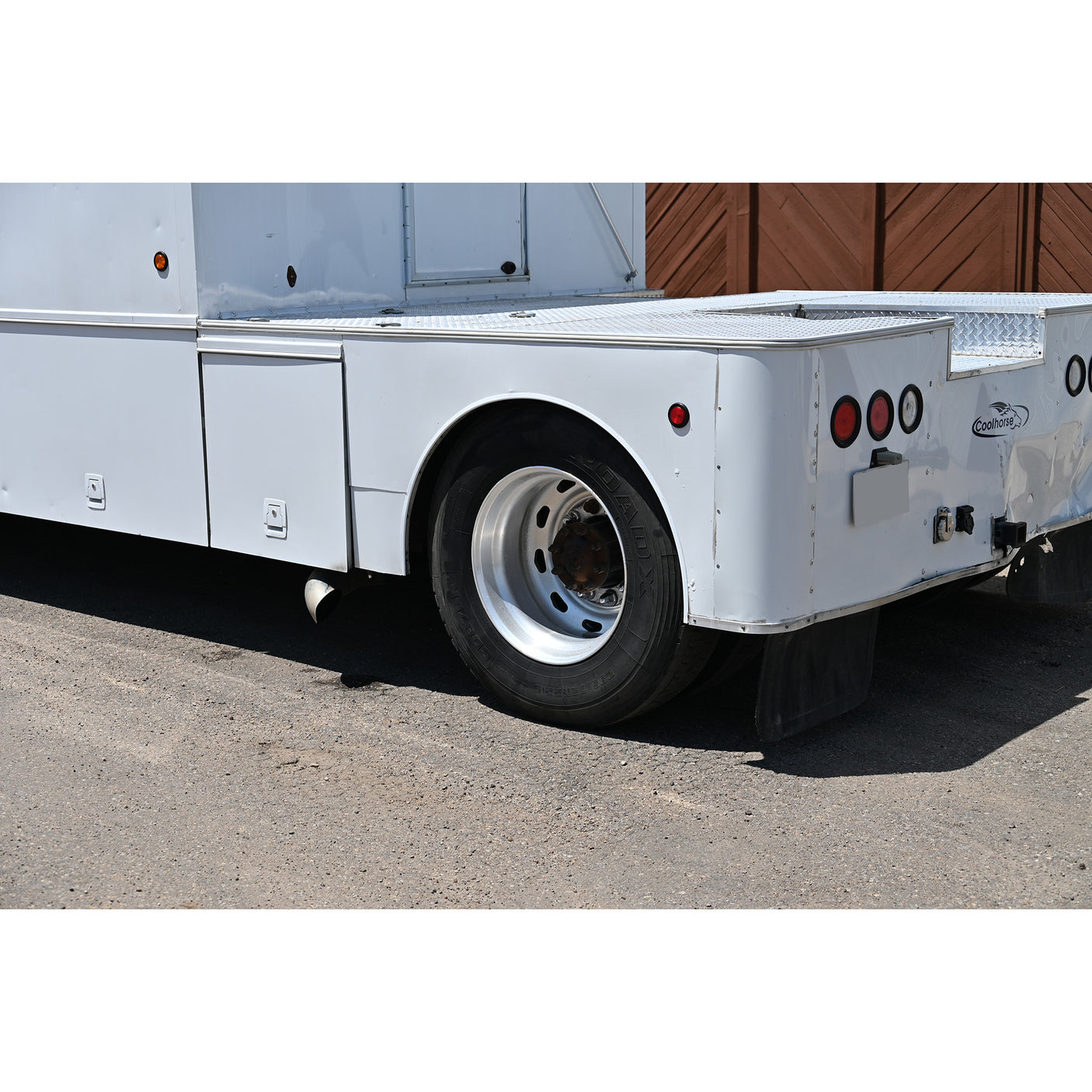 2005 Freightliner M2 Step Deck with 13' LQ and 7'6" Bed