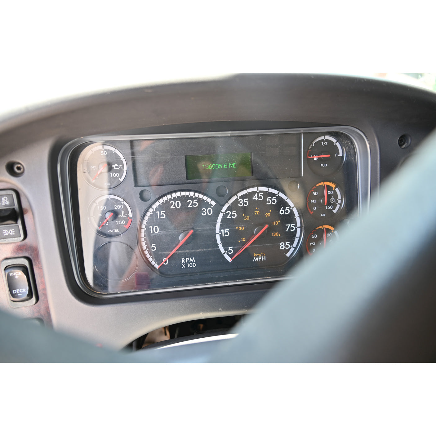 2005 Freightliner M2 Step Deck with 13' LQ and 7'6" Bed
