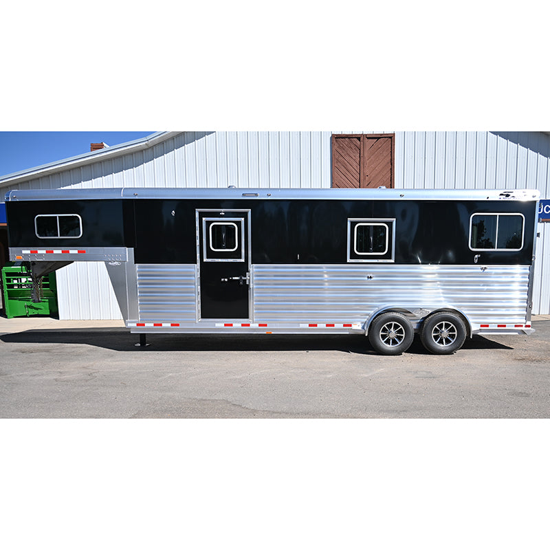 **SOLD** 2025 4 Star 2+1 Straight Load Gooseneck Trailer