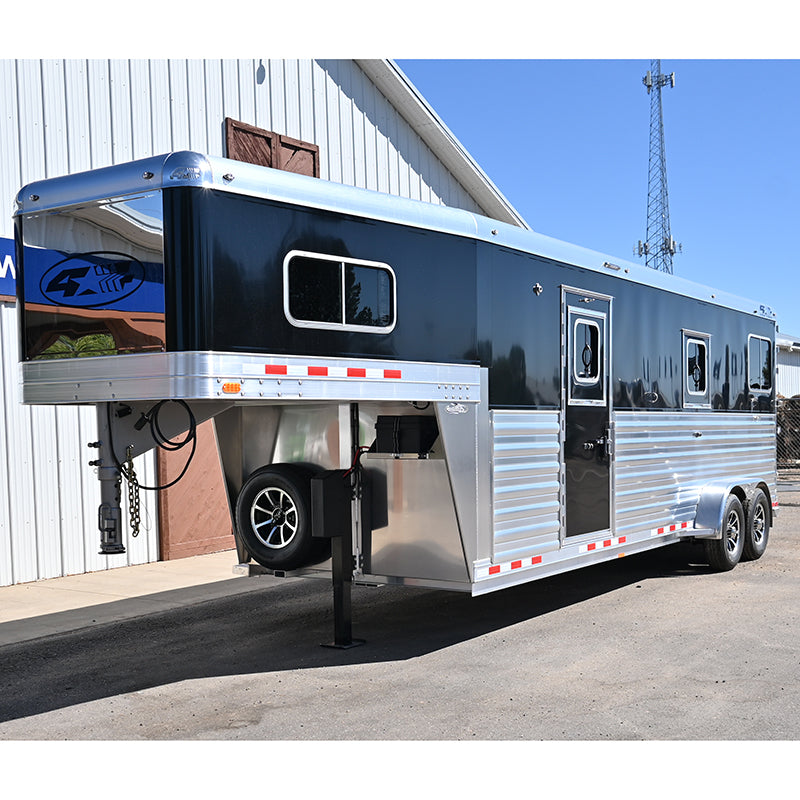 **SOLD** 2025 4 Star 2+1 Straight Load Gooseneck Trailer