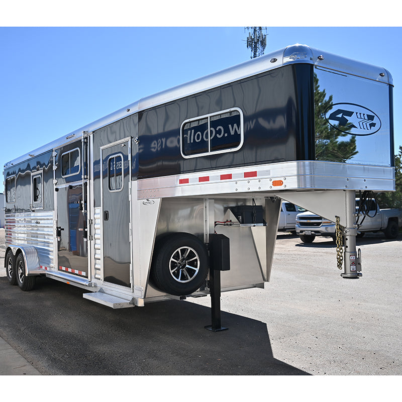 **SOLD** 2025 4 Star 2+1 Straight Load Gooseneck Trailer