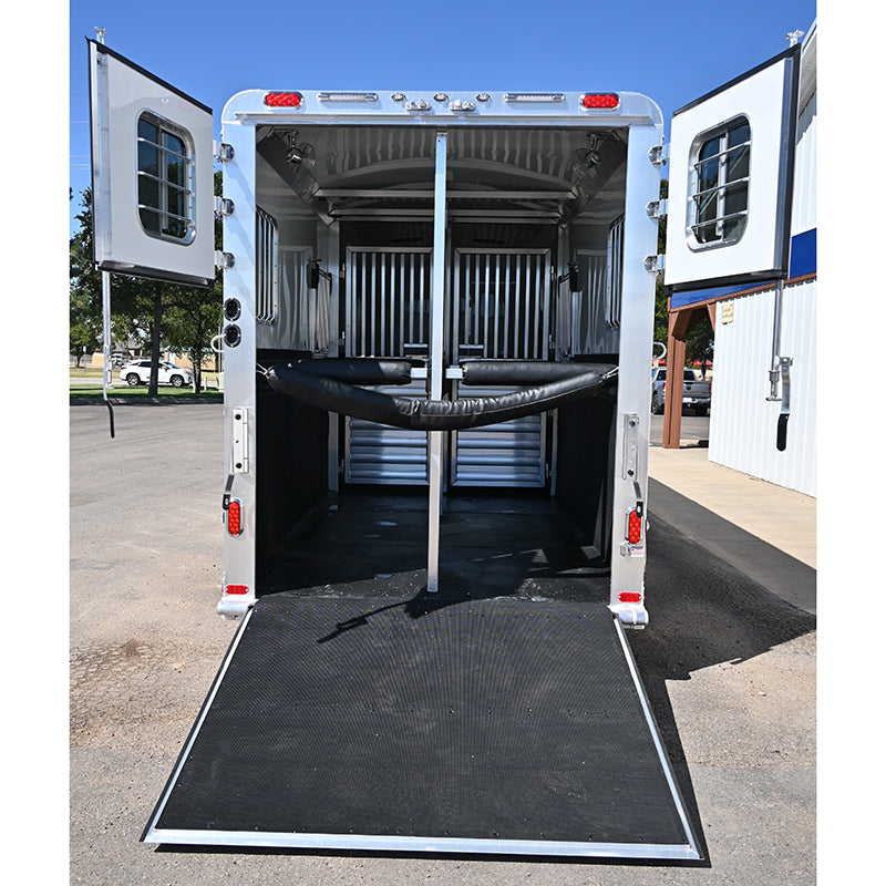**SOLD** 2025 4 Star 2+1 Straight Load Gooseneck Trailer