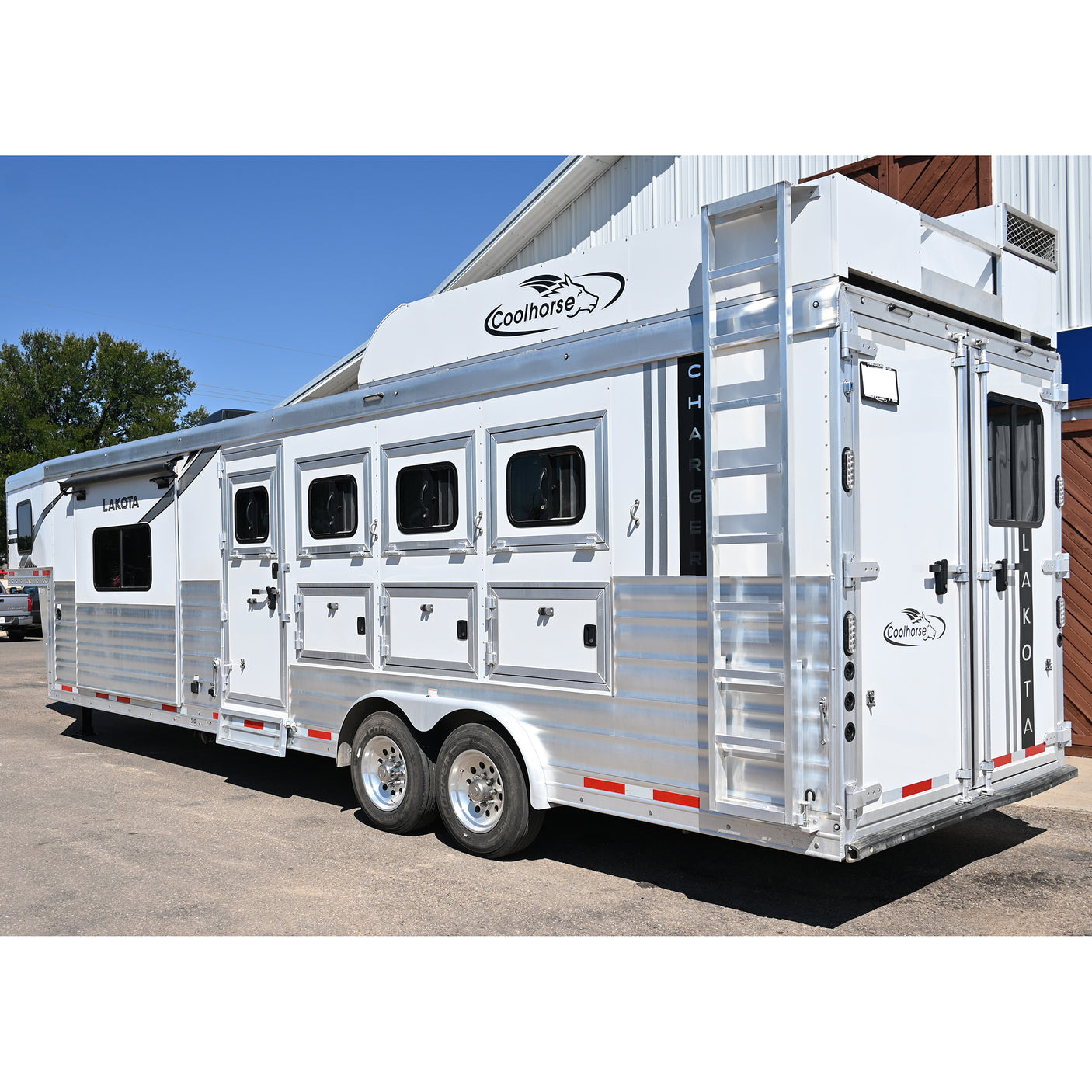 2025 Lakota Charger 4 Horse 11' Living Quarter Model C8411RKSL