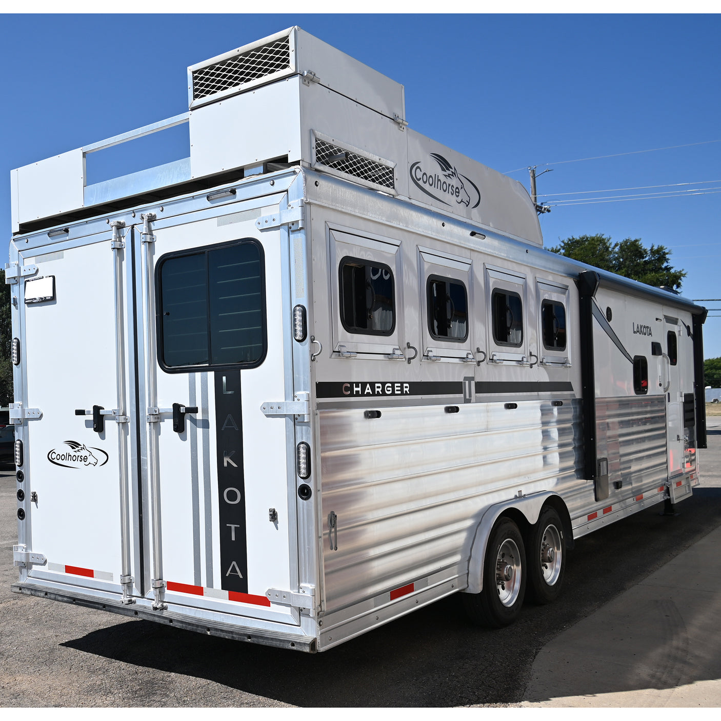 2025 Lakota Charger 4 Horse 11' Living Quarter Model C8411RKSL