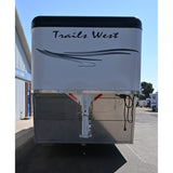 2024 Trails West Sierra 6 Horse Trainer's Trailer