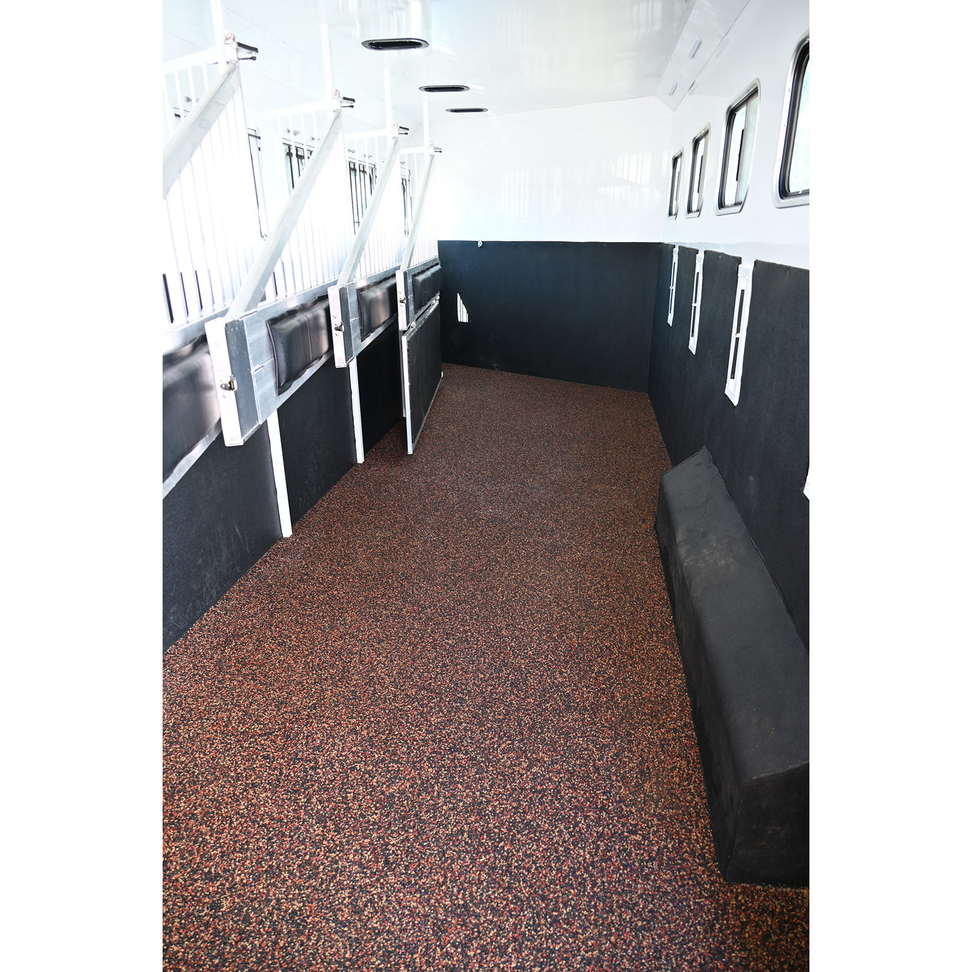 2024 Trails West Sierra 6 Horse Trainer's Trailer
