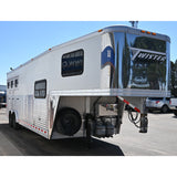 2008 Twister 3 Horse 10' Living Quarter Horse Trailer