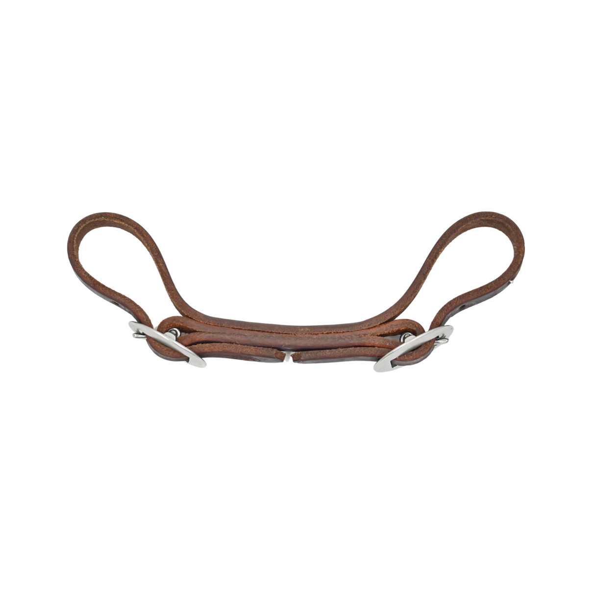 Jerry Beagley Round Curb Strap with Stainless Buckles