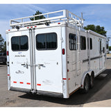 2007 Sundowner Sunlite 727 3 Horse 9' Living Quarter Trailer