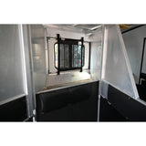 2007 Sundowner Sunlite 727 3 Horse 9' Living Quarter Trailer