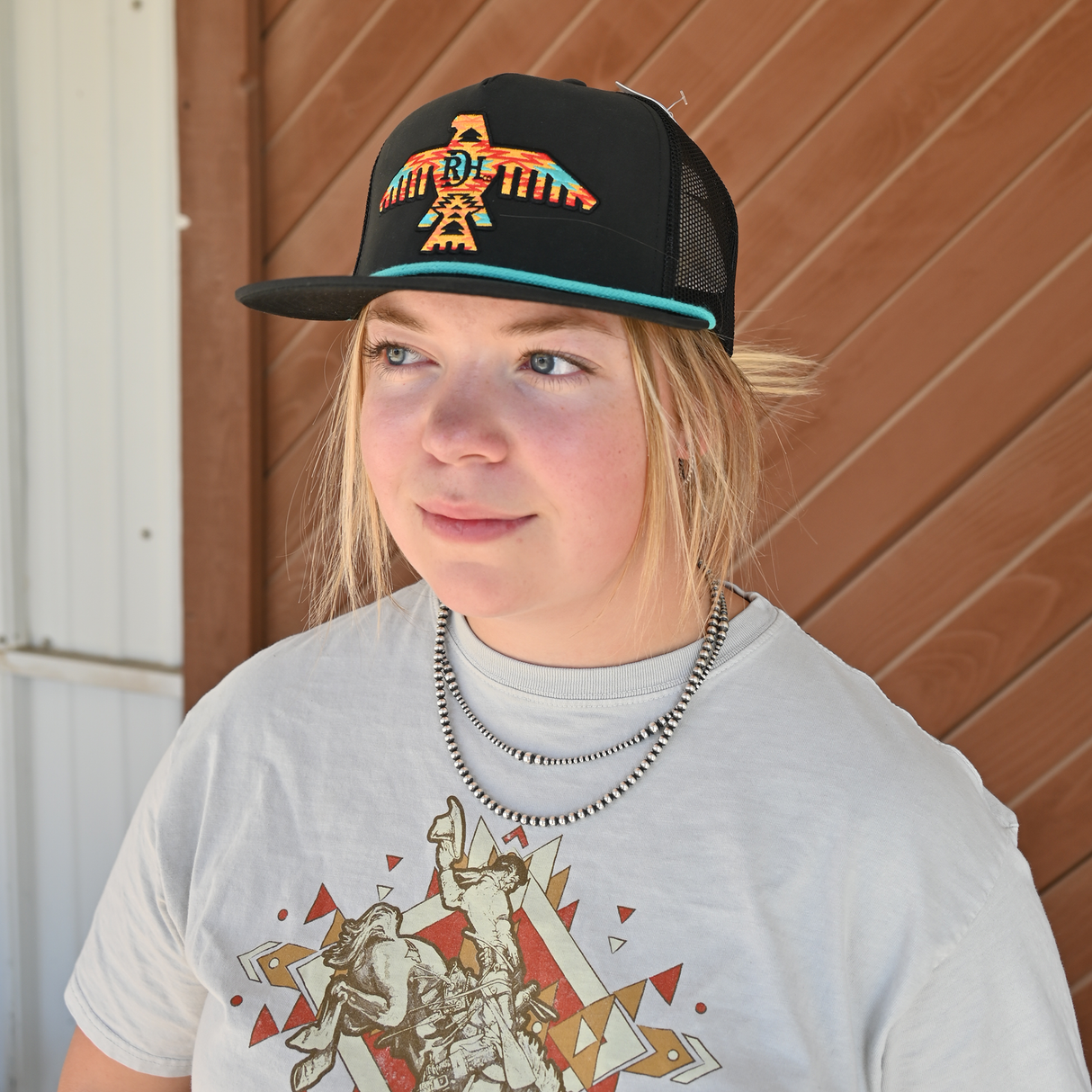 Red Dirt Hat Co. Johnny Black on Black Mesh Cap