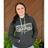 Coolhorse Rustic Desert Heather Black Hoodie