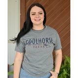 Coolhorse Gray Aztec Texas Short Sleeve T-Shirt