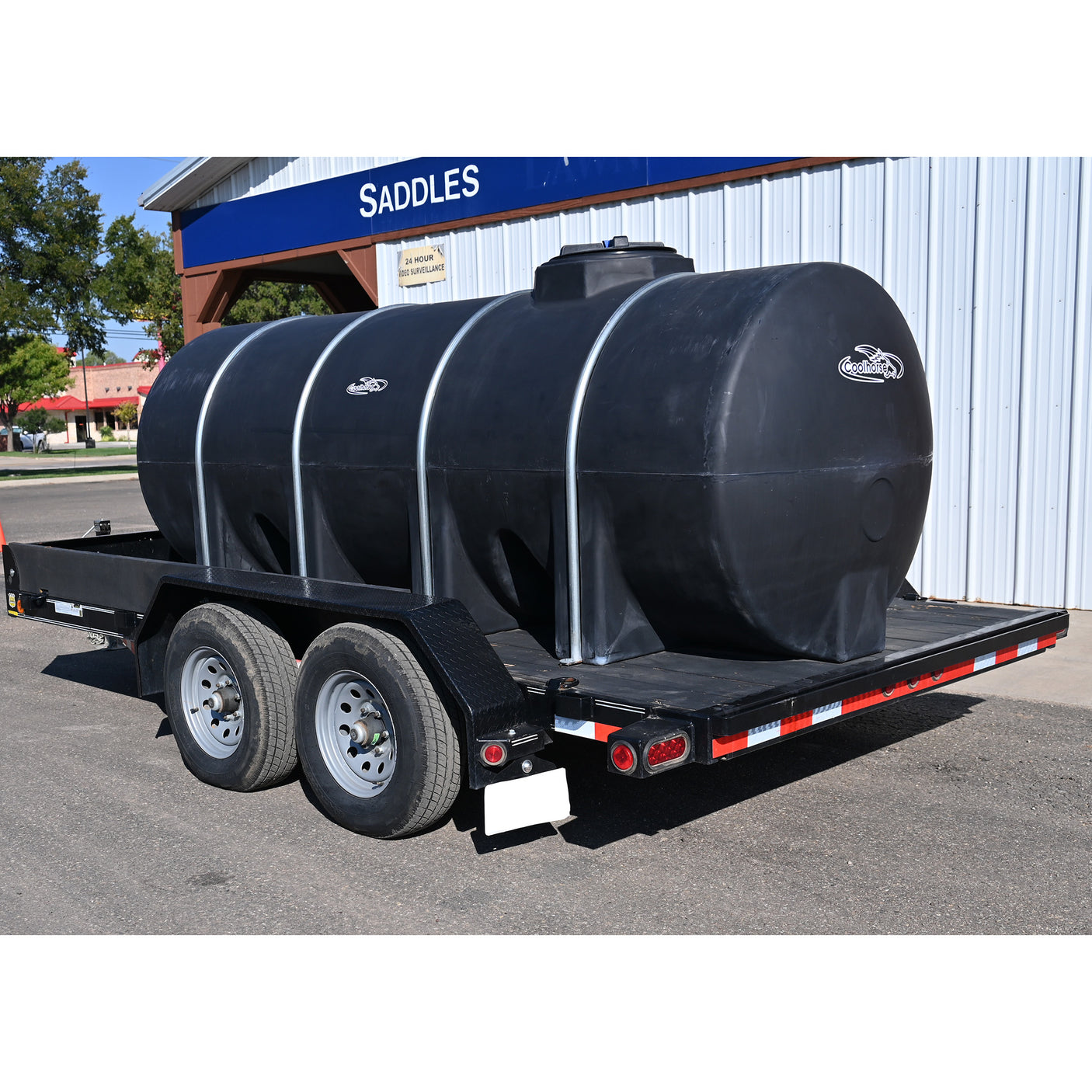2024 1000 Gallon Pressure Washer on a 14' Load Trail Trailer Lightly Used