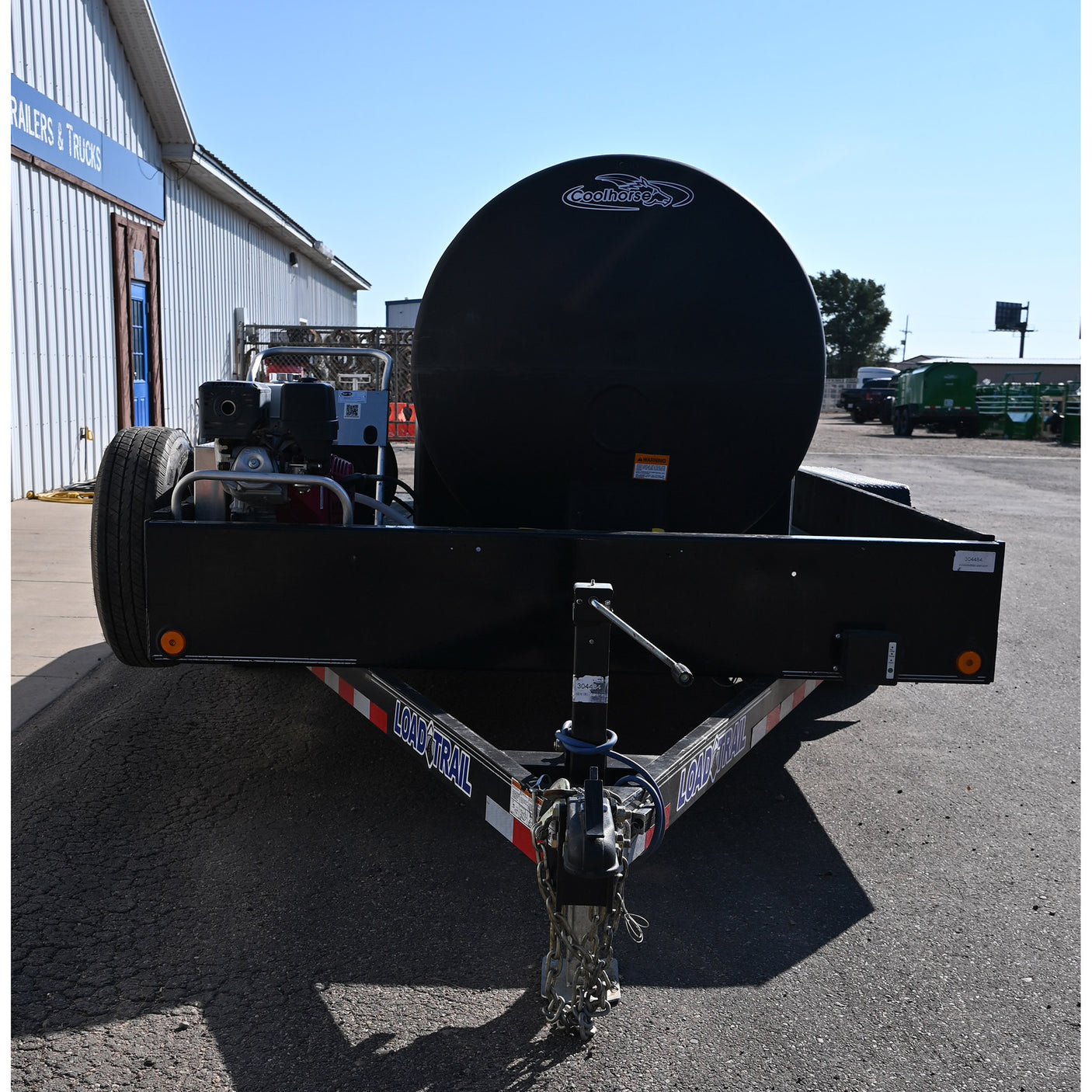 2024 1000 Gallon Pressure Washer on a 14' Load Trail Trailer Lightly Used