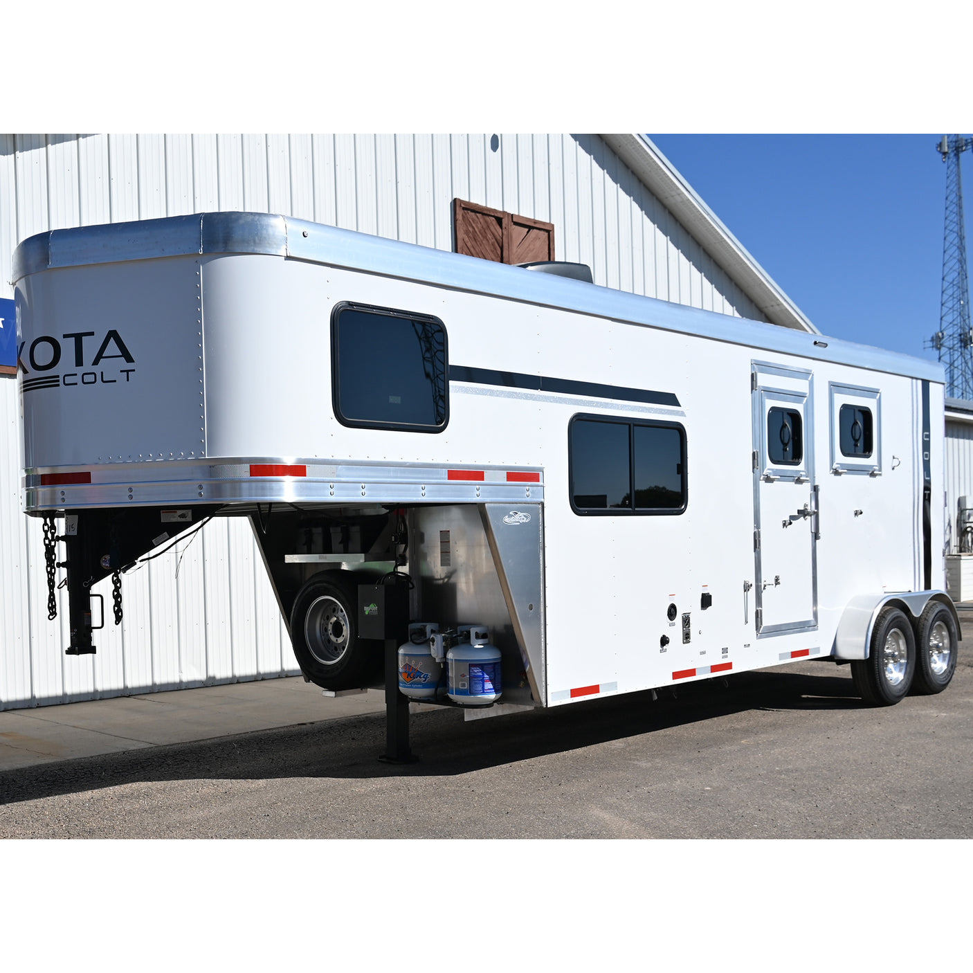 2026 Lakota 2 Horse Trailer Colt 7' Living Quarter 6'9" Wide, Model C027