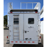 2026 4 Star 4 Horse Bumper Side Load Pull Loaded Horse Trailer