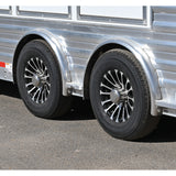 2026 4 Star 4 Horse Bumper Side Load Pull Loaded Horse Trailer