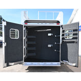 2026 4 Star 4 Horse Bumper Side Load Pull Loaded Horse Trailer